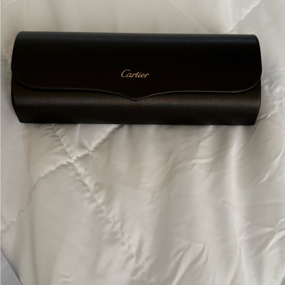 Cartier eyewear Panthère cat-eye gold-tone sunglasses